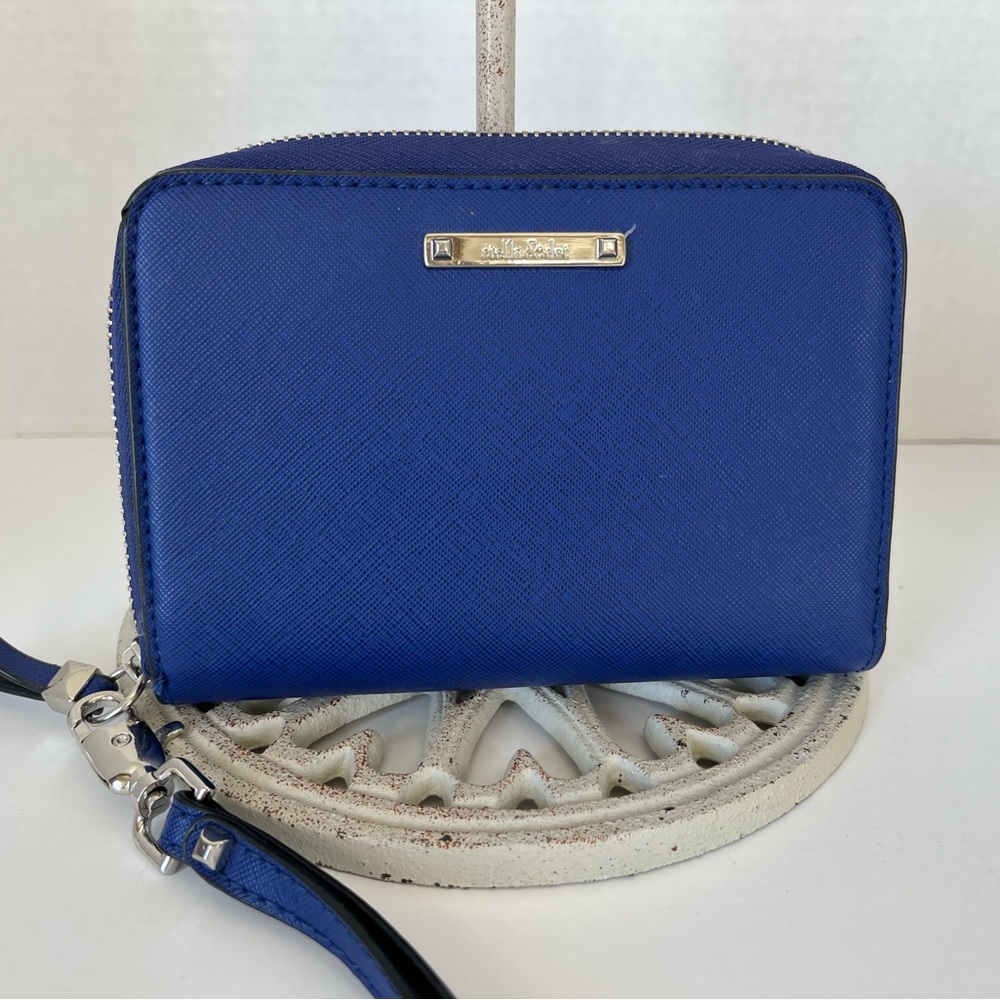 Stella & Dot blue wallet